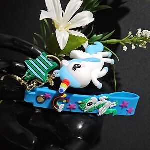Unicorn 🎁 Key Chain Bag Charm